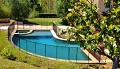Safeguard Architectural mesh and glass pool fence